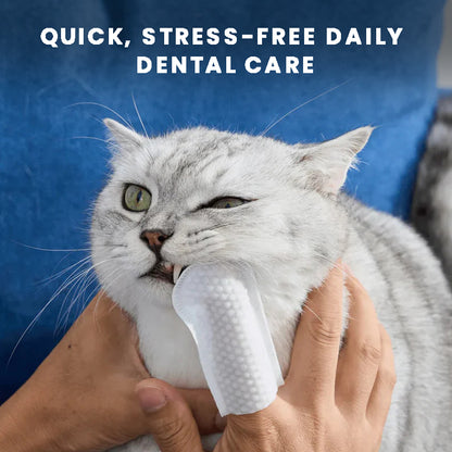 GumGlow™ Finger Wipes for Dog & Cat Dental Care